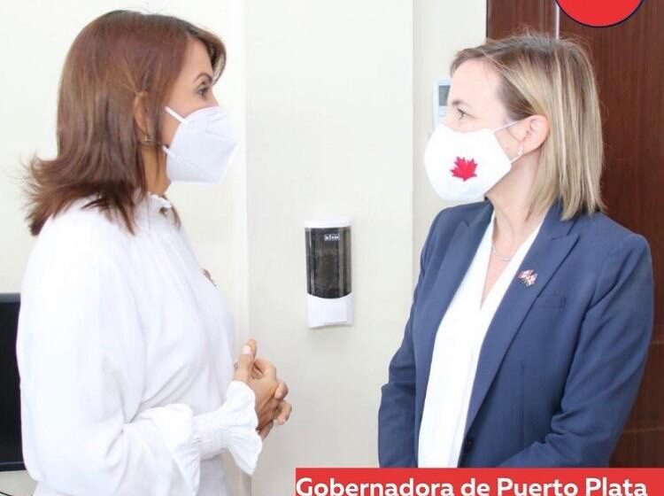  Gobernadora Puerto Plata Recibe Visita Embajadora Canada