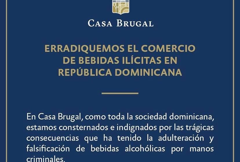  Casa Brugal Aclara Casos Bebidas Alcohólicas Adulteradas