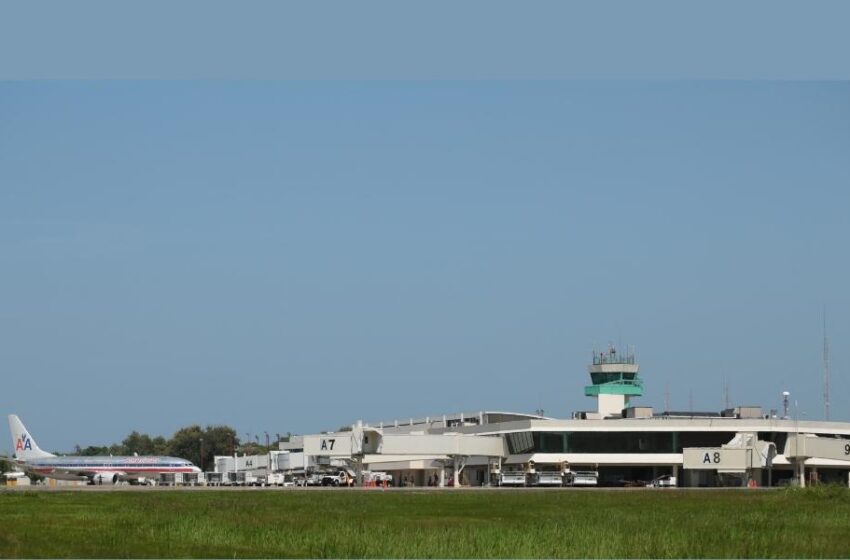  Inician Trabajos Preventivos Pista Aterrizaje Aeropuerto Puerto Plata